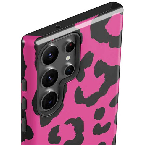 Rosy Leopard Galaxy S23 Ultra Pro Case