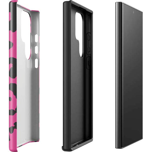Rosy Leopard Galaxy S23 Ultra Pro Case