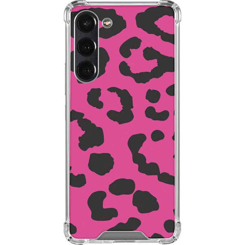 Rosy Leopard Galaxy S24 FE Clear Case