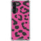 Rosy Leopard Galaxy S24 FE Clear Case