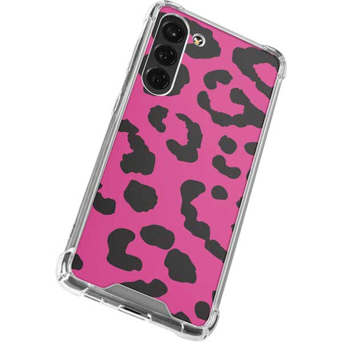 Rosy Leopard Galaxy S24 FE Clear Case