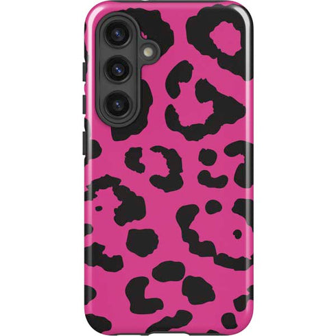 Rosy Leopard Galaxy S25 Plus Impact Case