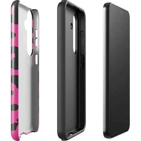 Rosy Leopard Galaxy S25 Plus Impact Case