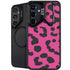 Rosy Leopard Galaxy S25 Plus Kickstand Case
