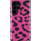 Rosy Leopard Galaxy Cases