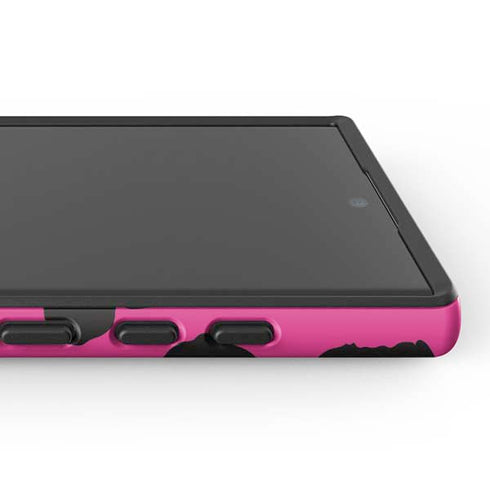 Rosy Leopard Galaxy S25 Ultra Impact Case