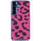 Rosy Leopard Galaxy S25 Plus Clear Case