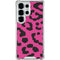Rosy Leopard Galaxy S25 Ultra Clear Case