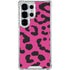 Rosy Leopard Galaxy S25 Ultra Clear Case