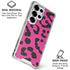 Rosy Leopard Galaxy S25 Ultra Clear Case