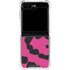 Rosy Leopard Galaxy Z Flip6 Clear Case