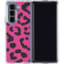 Rosy Leopard Galaxy Z Fold5 5G Clear Case