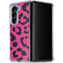 Rosy Leopard Galaxy Z Fold5 5G Clear Case