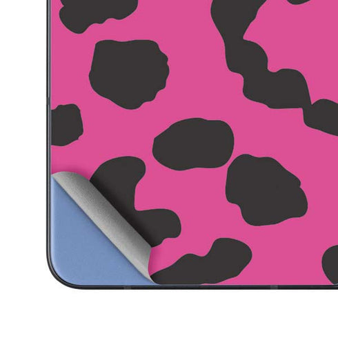 Rosy Leopard Galaxy Z Fold5 5G Skin