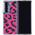 Rosy Leopard Galaxy Z Fold6 Clear Case
