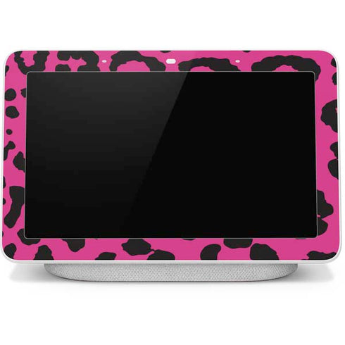 Rosy Leopard Google Home Hub Skin