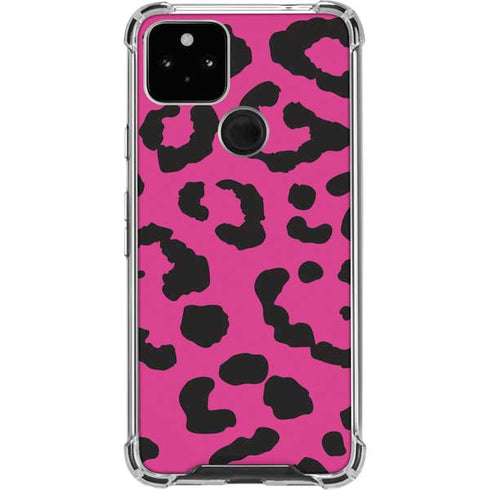 Rosy Leopard Pixel Cases