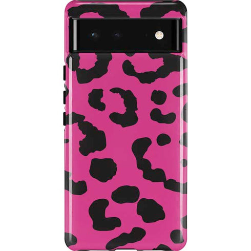 Rosy Leopard Pixel Cases