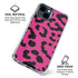 Rosy Leopard iPhone 15 Clear Case