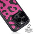 Rosy Leopard iPhone 15 Pro Max Kickstand Case