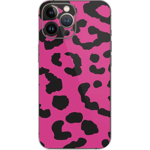 Rosy Leopard iPhone 15 Pro Max Skin