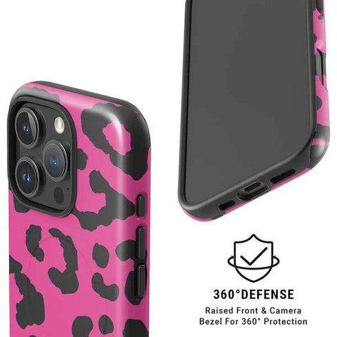 Rosy Leopard iPhone 16 Pro Magsafe Impact Case