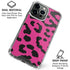 Rosy Leopard iPhone 16 Pro Max Clear Case