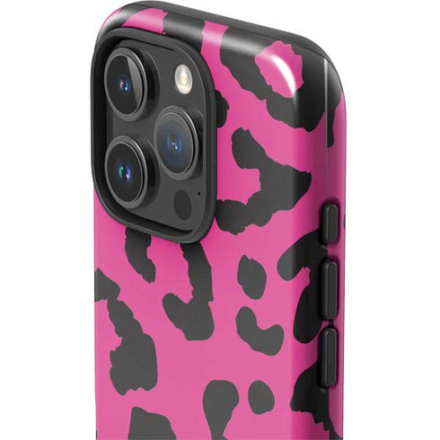 Rosy Leopard iPhone 16 Pro Max Impact Case