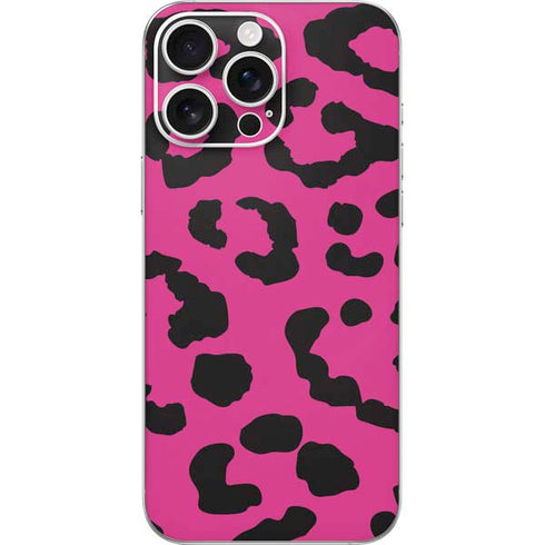 Rosy Leopard iPhone 16 Pro Max Skin