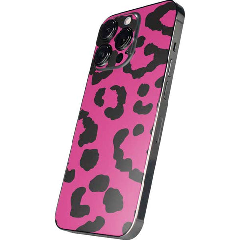 Rosy Leopard iPhone 16 Pro Max Skin