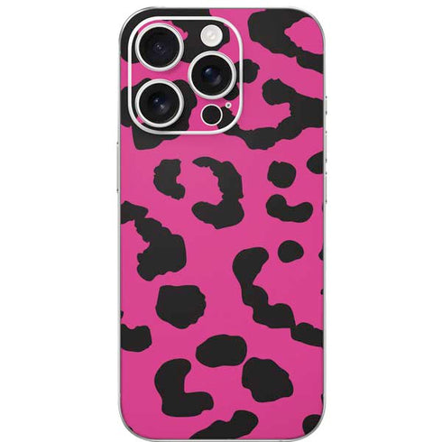 Rosy Leopard iPhone 16 Pro Skin