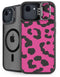 Rosy Leopard iPhone 16e Kickstand Case