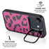 Rosy Leopard iPhone 16e Kickstand Case