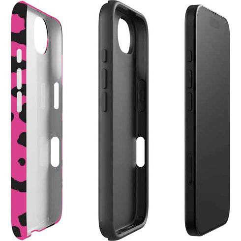 Rosy Leopard iPhone 16e Impact Case
