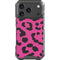Rosy Leopard iPhone 18 Pro Clear Case