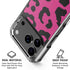 Rosy Leopard iPhone 18 Pro Clear Case