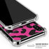 Rosy Leopard iPhone X/XS Clear Case