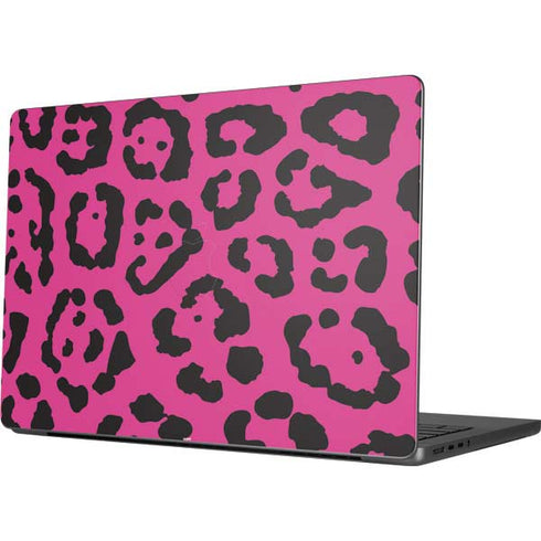 Rosy Leopard Apple MacBook Pro 14-inch Skin