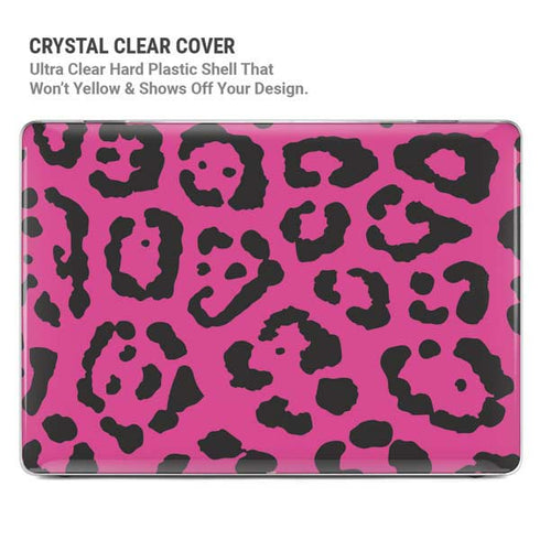 Rosy Leopard MacBook Cases