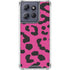 Rosy Leopard Moto G 5G (2025) Clear Case