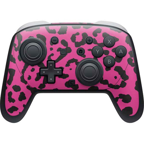 Rosy Leopard Nintendo Switch 2 (2025) Pro Controller Skin