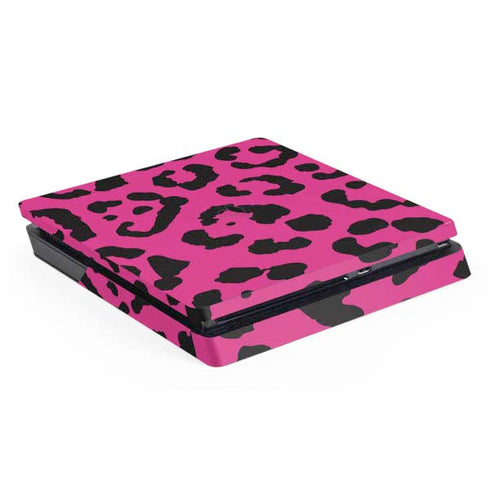 Rosy Leopard PS4 Slim Skin