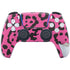 Rosy Leopard PS5 Pro Disk Bundle Skin