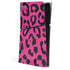 Rosy Leopard PS5 Slim Digital Edition Console Skin