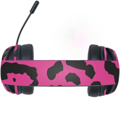 Rosy Leopard Razer Kraken X Skin