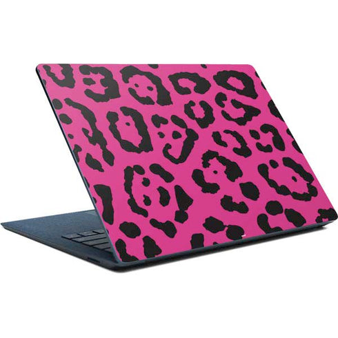 Rosy Leopard Surface Laptop Skin
