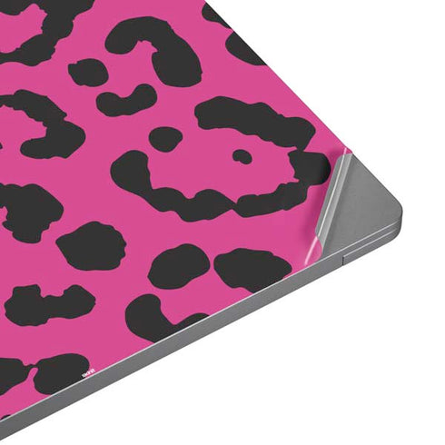 Rosy Leopard Laptop Skins