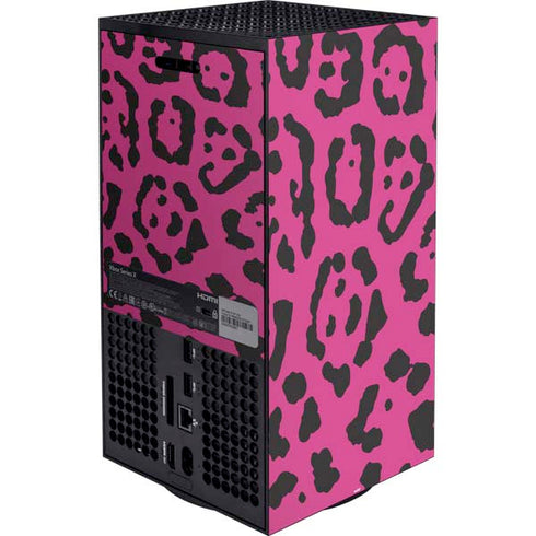 Rosy Leopard Xbox Series X Bundle Skin