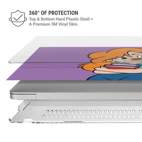 Disney Roxane MacBook Pro 16in (2021-25) Case plus Skin