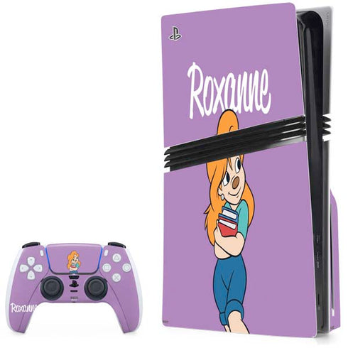 Disney Roxane PS5 Pro Disk Bundle Skin